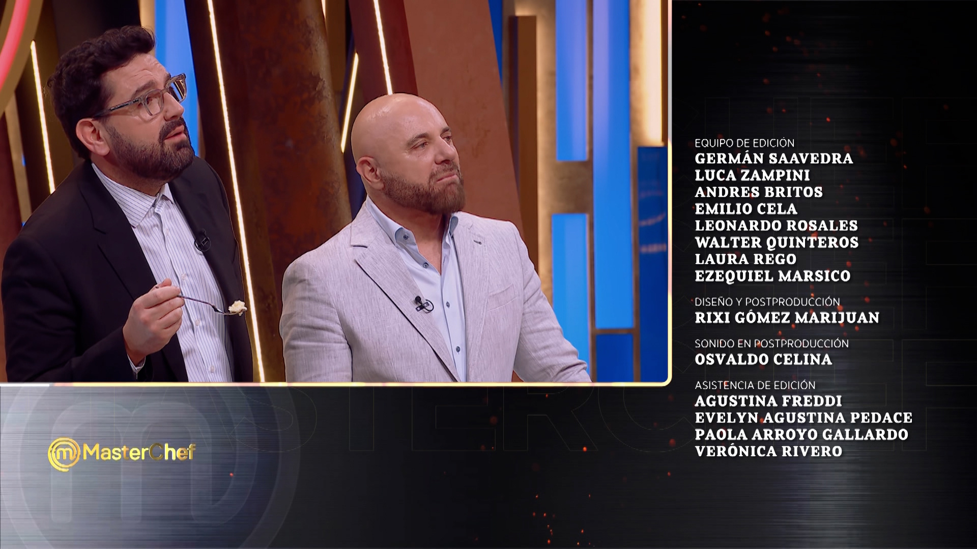 Créditos MasterChef Celebrity Argentina